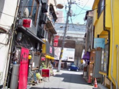 Hiroshima Eki backstreets.